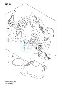 GSF650 (E2) Bandit drawing FUEL PUMP