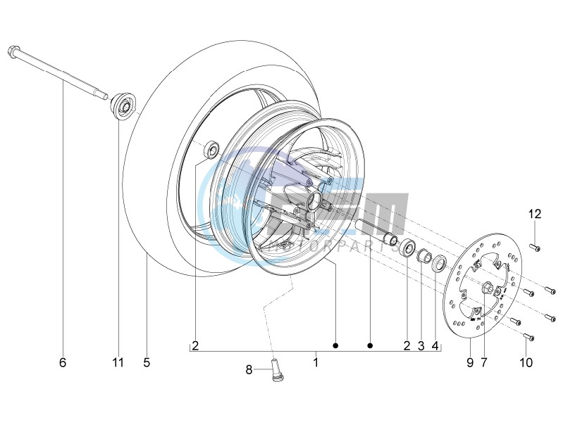 Front wheel