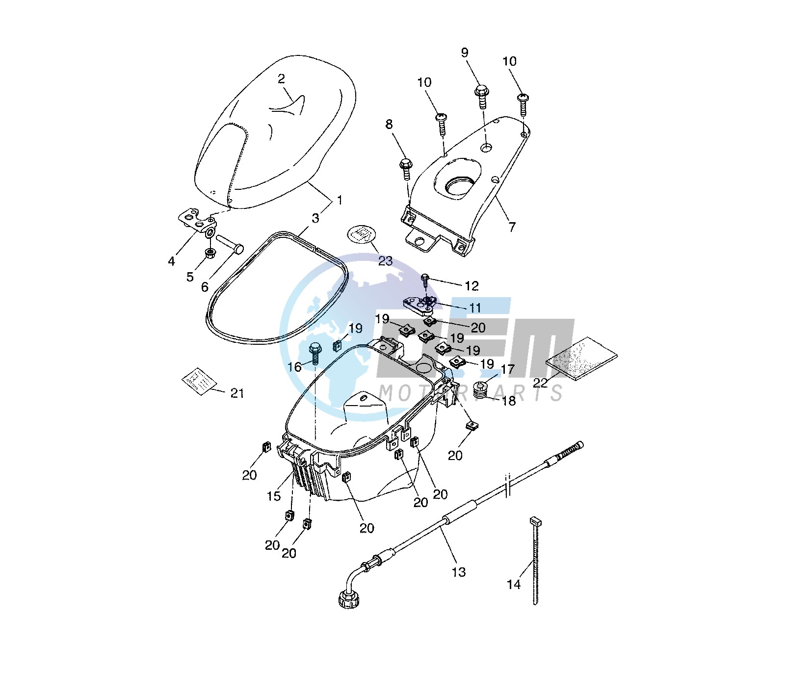 SEAT AND CARRIER