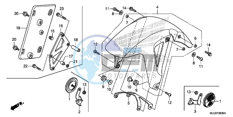 FRONT FENDER