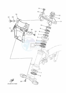 TT-R50E (BEG7) drawing STEERING