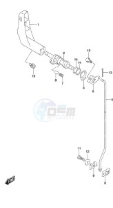 DF 4A drawing Clutch Lever