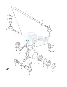 LT-F500F (E24) drawing STEERING KNUCKLE