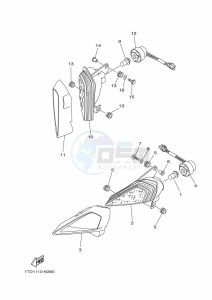 YFZ450R YFZ45YSXK (BW2H) drawing HEADLIGHT