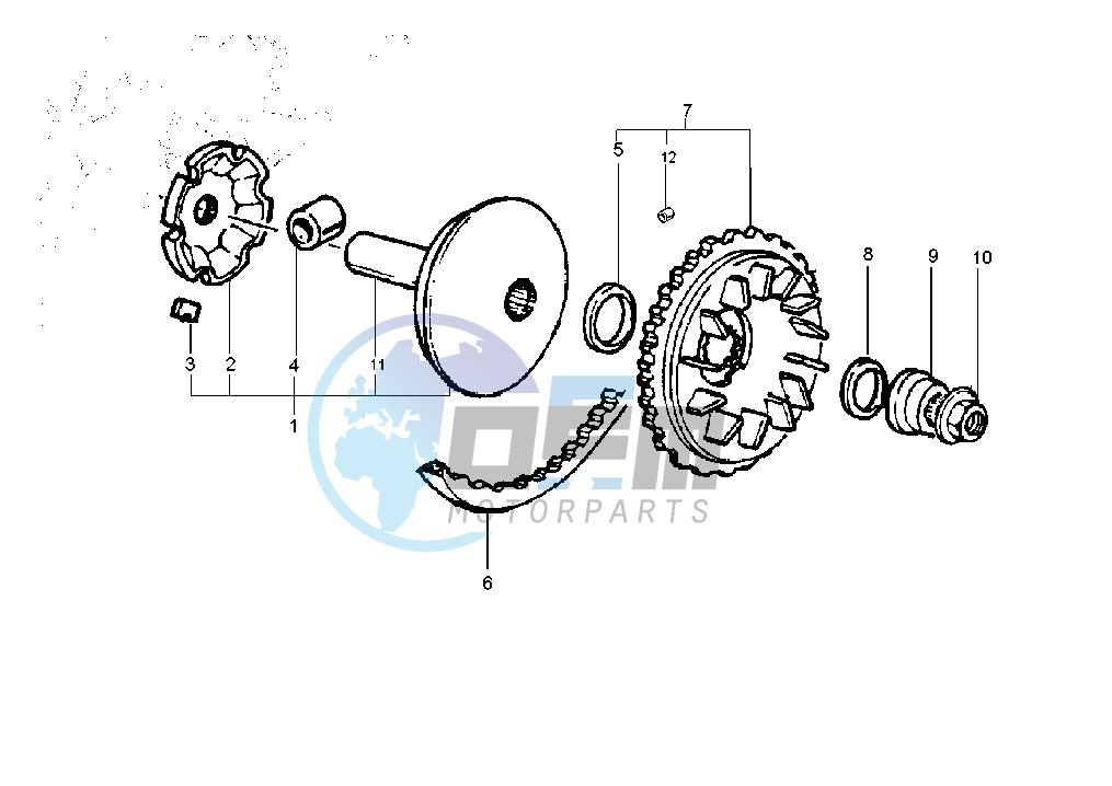 Driving pulley