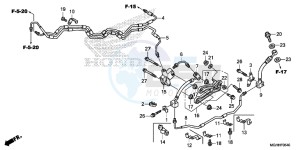 VFR1200XDH 2ED - (2ED) drawing BRAKE HOSE