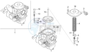 Leonardo 125-150 drawing Carburettor I