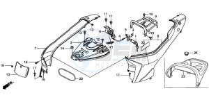 SH100 drawing BODY COVER