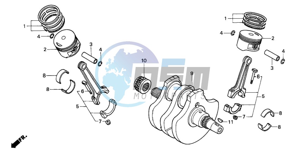 CRANKSHAFT/PISTON