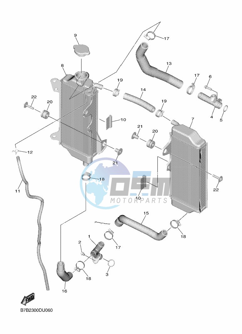 RADIATOR & HOSE