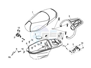 FIDDLE II 125 drawing HELMET BOX