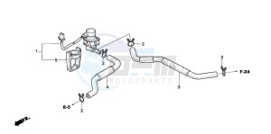 NSS250EX FORZA EX drawing AIR INJECTION CONT. VALVE