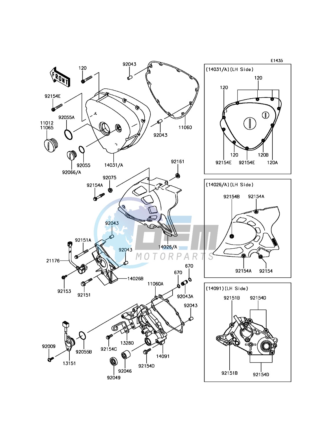 Left Engine Cover(s)