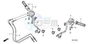 CBF10009 F / CMF drawing SWITCH/CABLE