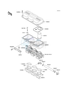 JT 1100 A [1100 STX] (A1) [1100 STX] drawing FLAME ARRESTER