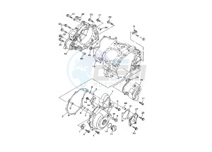 ATV 660 drawing CRANKCASE COVER 1