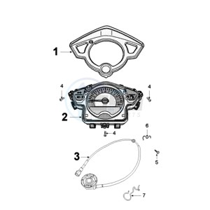 FIGHT 3 A 4T LE MANS drawing SPEEDO