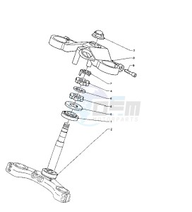 TZR RR 125 drawing STEERING