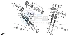 TRX300EX SPORTRAX drawing CAMSHAFT