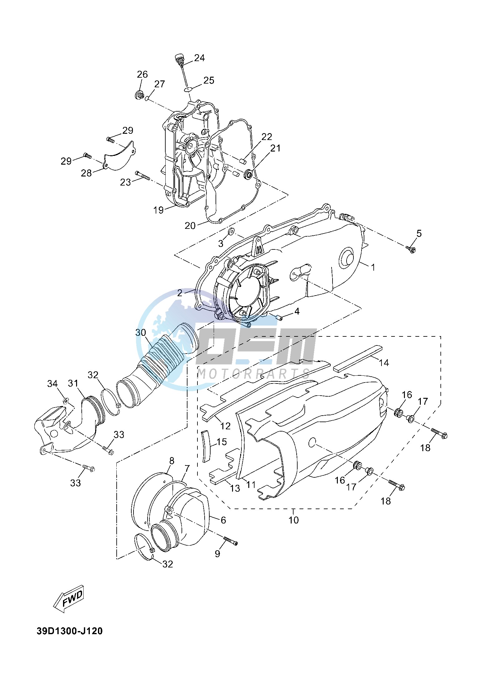 CRANKCASE COVER 1