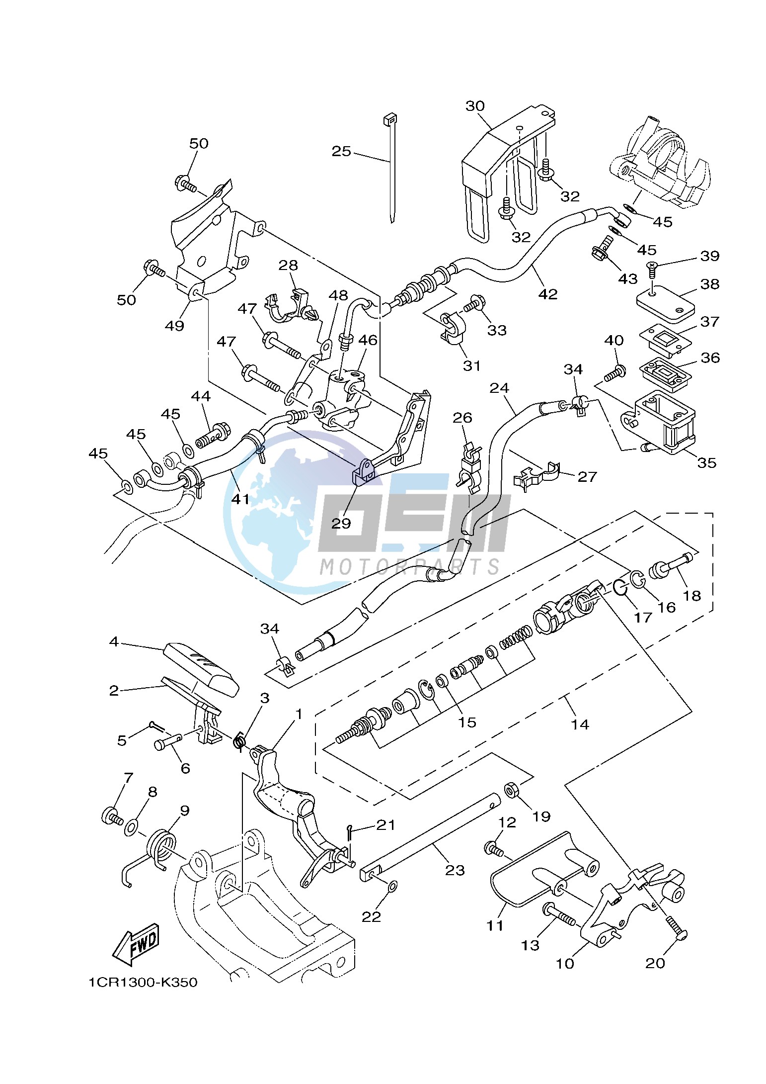 REAR MASTER CYLINDER