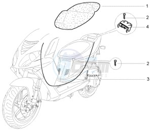 NRG 50 power DT drawing Saddle