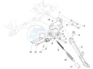 Audace 1400 Carbon 1380 (NAFTA) drawing Central stand