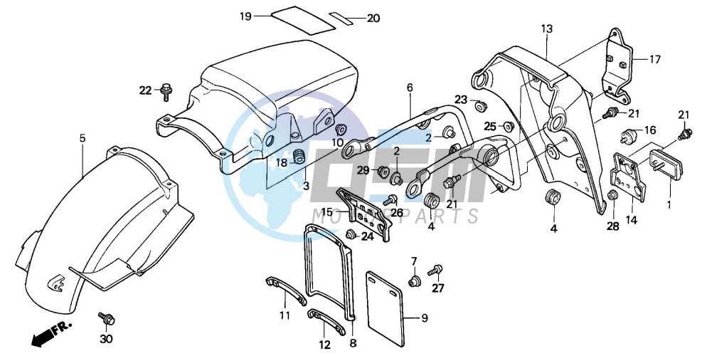 REAR FENDER