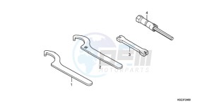 CRF150R9 Europe Direct - (ED / 2ED) drawing TOOLS