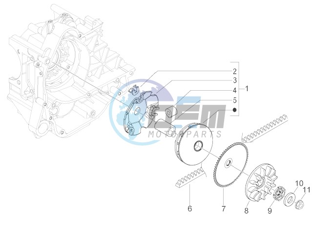 Driving pulley