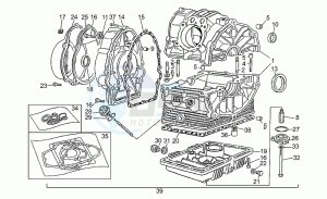 750 X Polizia - PA 2A Serie Polizia/PA 1A Serie drawing Crankcase