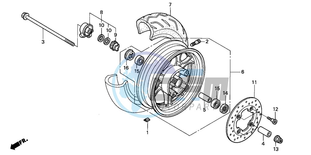 FRONT WHEEL