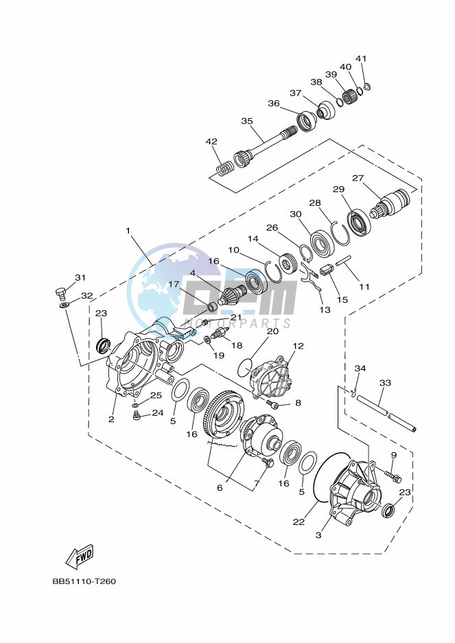 FRONT DIFFERENTIAL