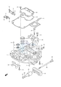 DF 90A drawing Engine Holder