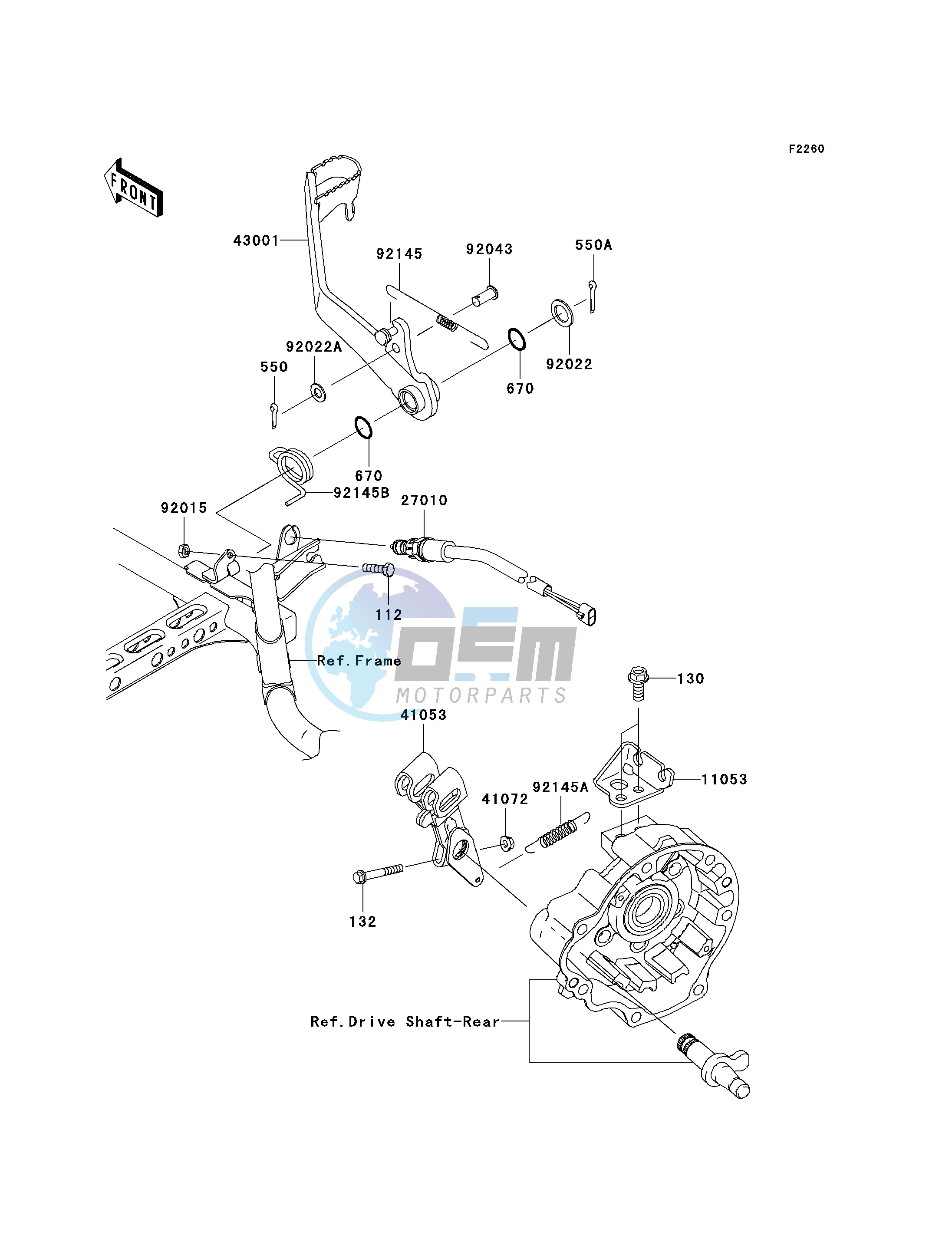 BRAKE PEDAL