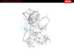 TANGO-125-RED drawing ENGINE COVERS  EURO3