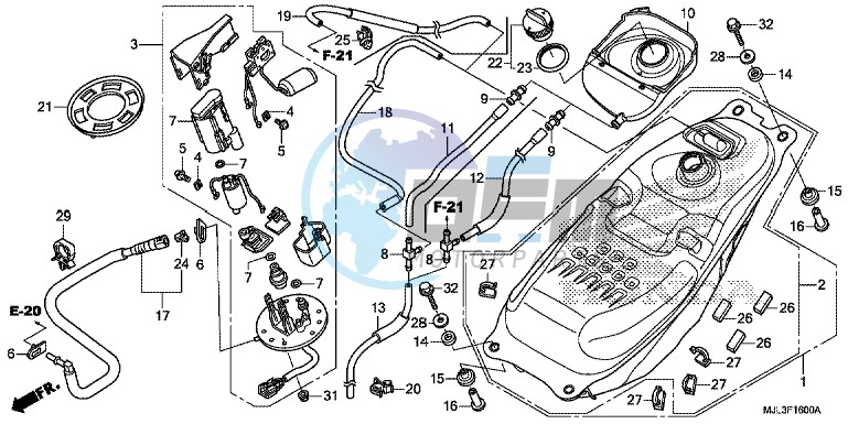 FUEL TANK/ FUEL PUMP