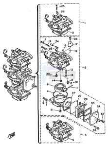 25JETO drawing CARBURETOR