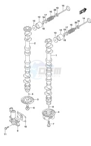 DF 200A drawing Camshaft