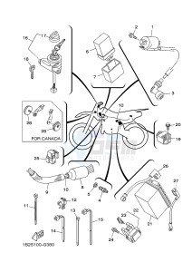 TT-R125 TT-R125LWE (19CW 19CX) drawing ELECTRICAL 1