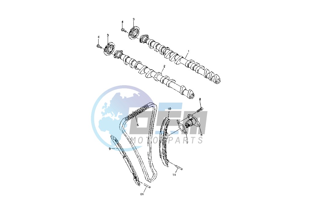 CAMSHAFT- CHAIN