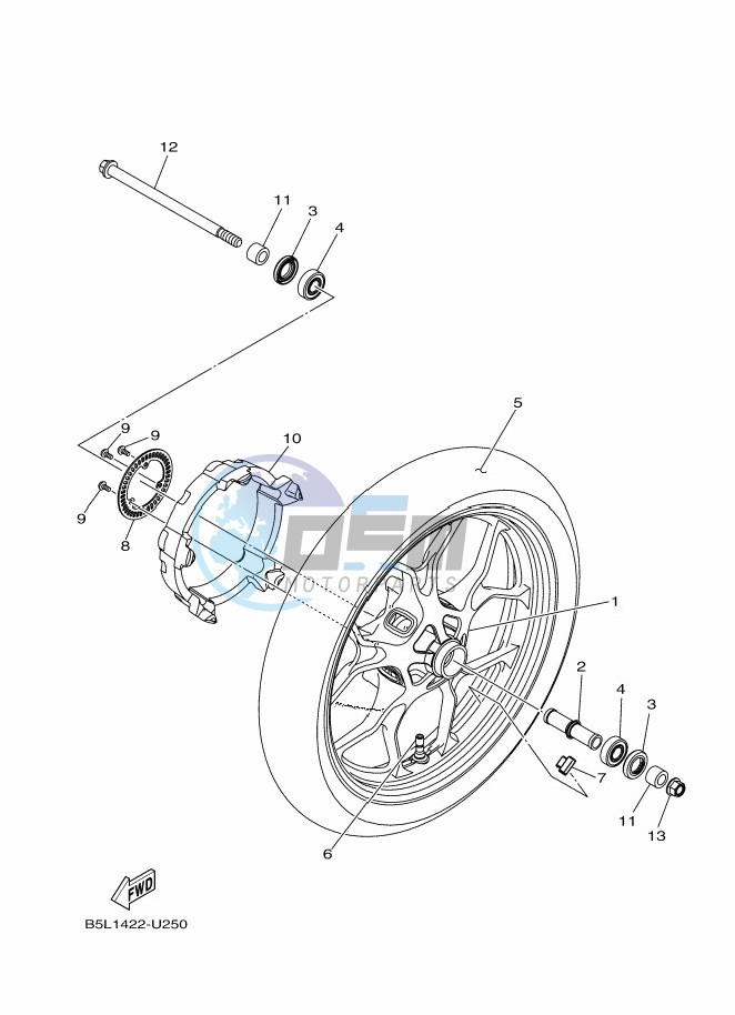 FRONT WHEEL