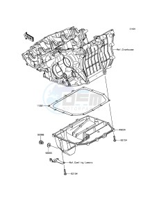 NINJA H2 / NINJA H2 CARBON ZX1000XHFA XX (EU ME A(FRICA) drawing Oil Pan