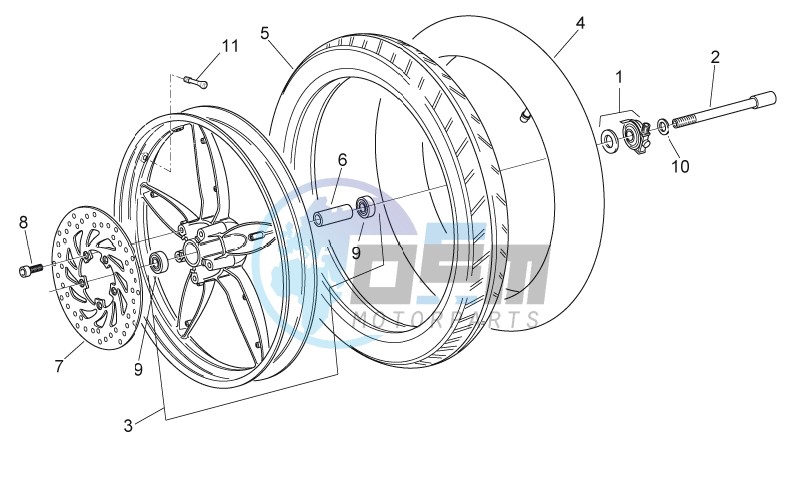 Front wheel