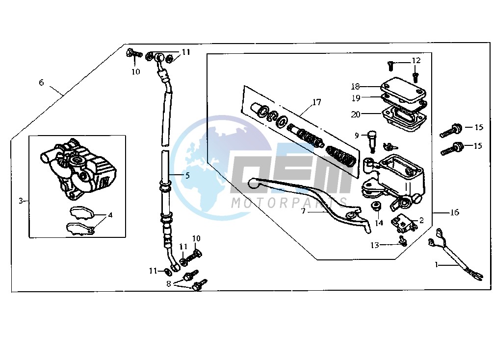 FRONT BRAKE SYSTEM