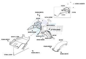 AGILITY 125cc drawing Tail Light