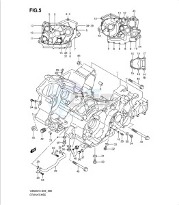 VZ800K9 drawing CRANKCASE