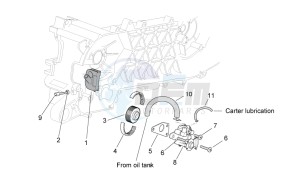 SR 50 carb. my 2014 drawing Oil pump