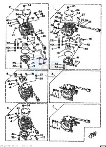 225C drawing CARBURETOR