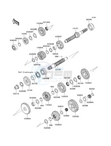 KRF 750 F [TERYX 750 4X4 NRA OUTDOORS] (F8F) C9FA drawing TRANSMISSION